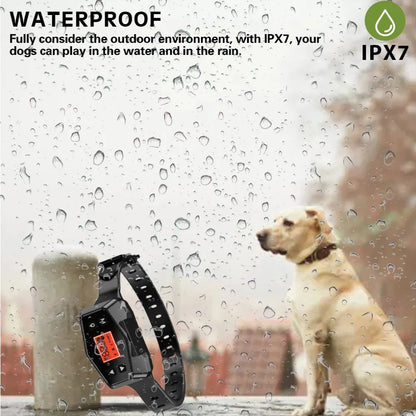 Wireless GPS Pet Fence Dog Tracker Collar Pet Containment System Waterproof Electric Dog Training Collar anti Run Away Safety